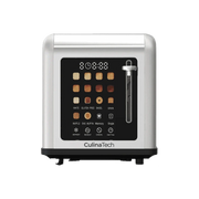 CulinaTosta Smart Touchscreen Toaster with Extra-Wide Slots - Stainless Steel 2-Slice Toaster